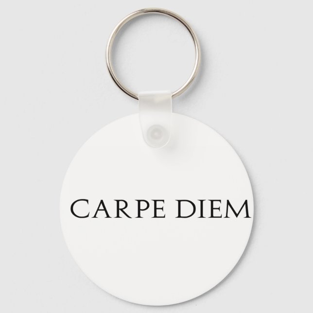 Carpe Diem Keychain (Front)