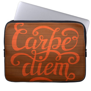 Carpe Diem' Laptop Sleeve