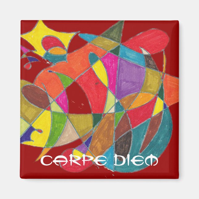 Carpe Diem Magnet (Front)