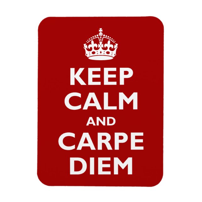 Carpe Diem! Magnet (Vertical)