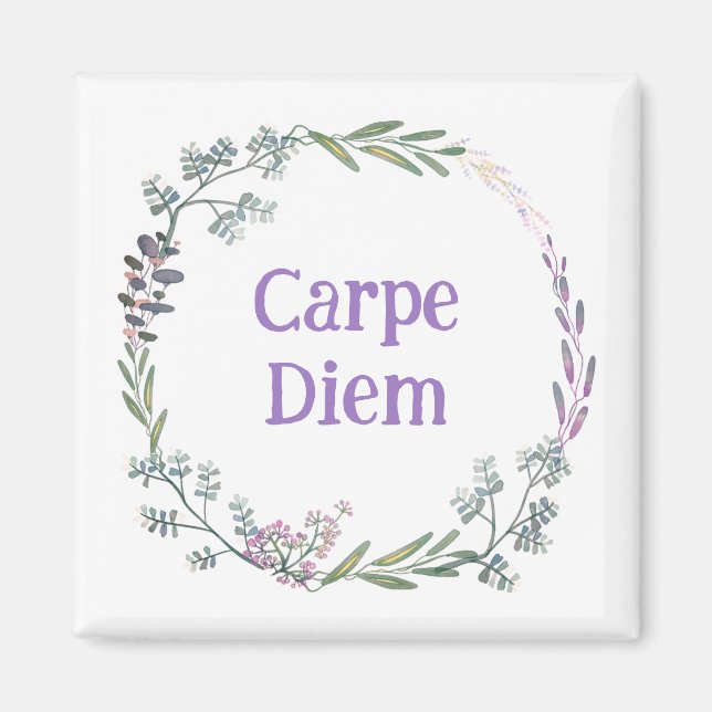 Carpe diem magnet (Front)