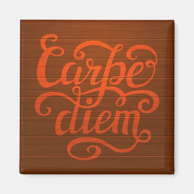 Carpe Diem' Magnet (Front)
