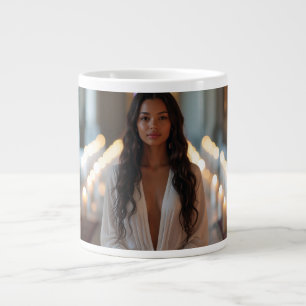 CARPE DIEM - Meditation - Yoga Large Coffee Mug
