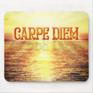 Carpe Diem Mouse Pad