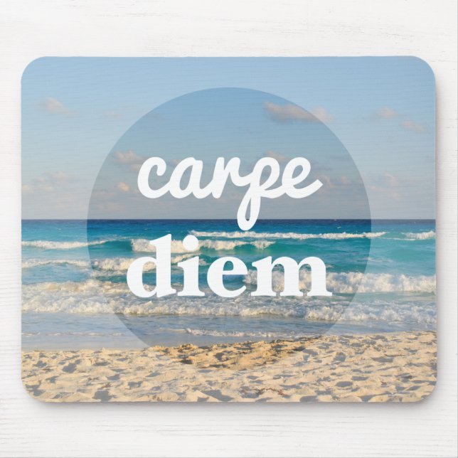 Carpe Diem Mousepad (Front)