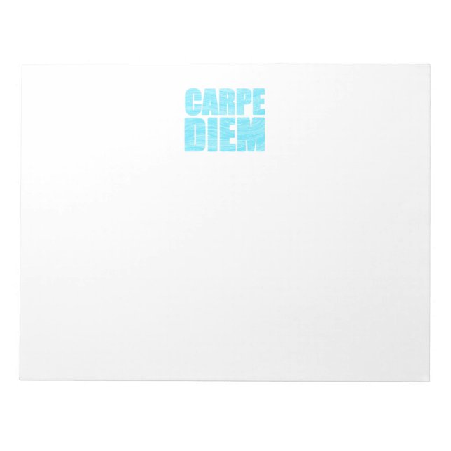 Carpe Diem Notepad (Front)
