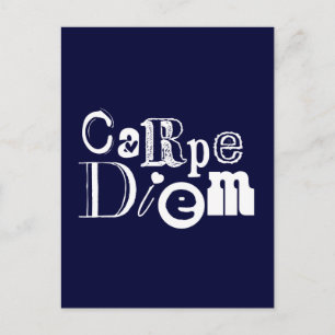 Carpe Diem Postcard