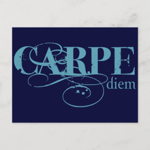 Carpe Diem Postcard
