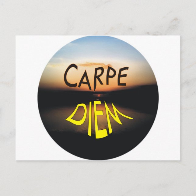 CARPE DIEM POSTCARD (Front)
