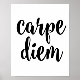 Carpe diem poster