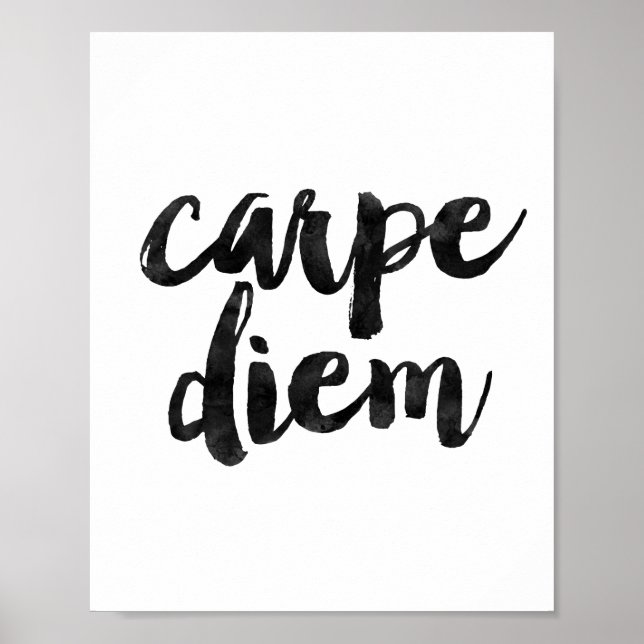 Carpe Diem Poster (Front)