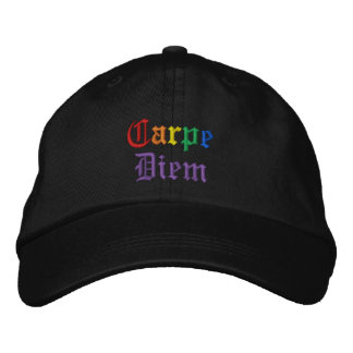 Carpe Diem - Pride Embroidered Hat