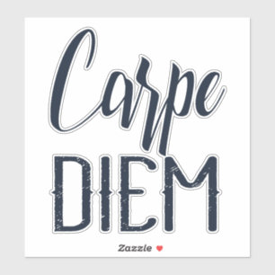 Carpe Diem Seize The Day Black Type
