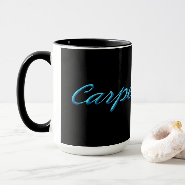 carpe diem - seize the day mug (With Donut)