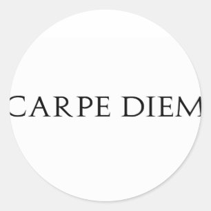 Carpe Diem Stickers