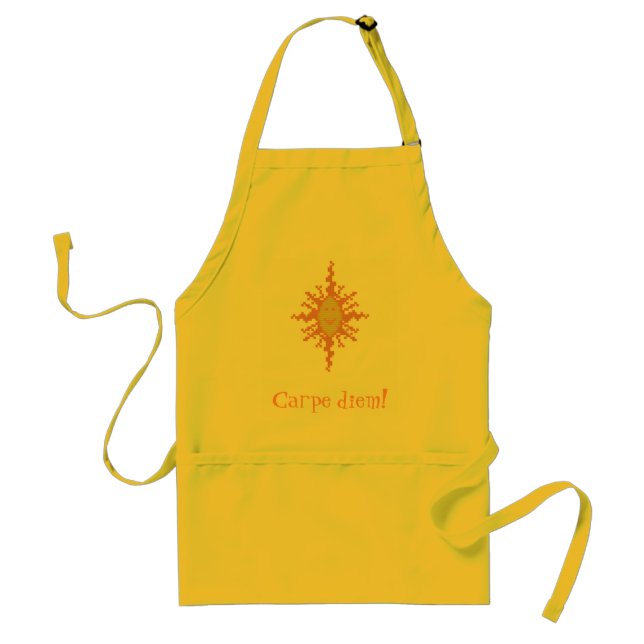 Carpe diem! Sunburst Apron (Front)