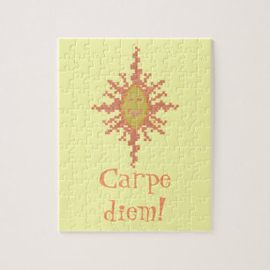 Carpe diem! Sunburst Puzzle