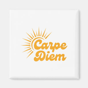Carpe Diem Sunrise Premium Magnet