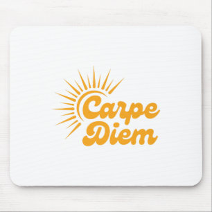 Carpe Diem Sunrise Premium  Mouse Pad