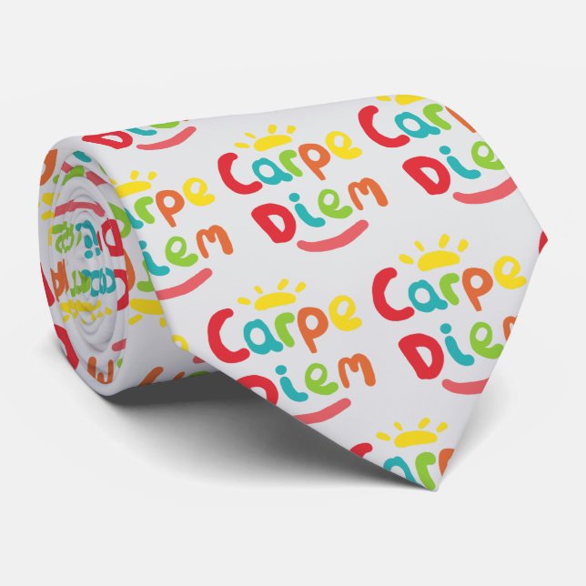 Carpe Diem Tie (Rolled)