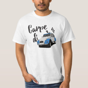 Carpe diem with the two-colour 2CV - 23 colour T-Shirt