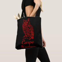 Carpe Noctem Owl Graphic