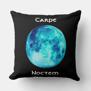 Carpe Noctem Throw Pillow
