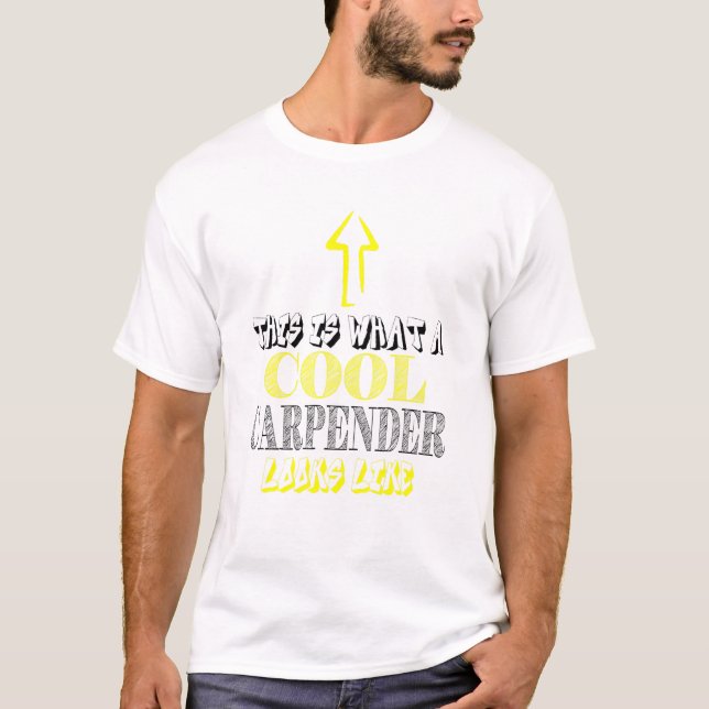 Carpender Cool Woodworking T-Shirt (Front)