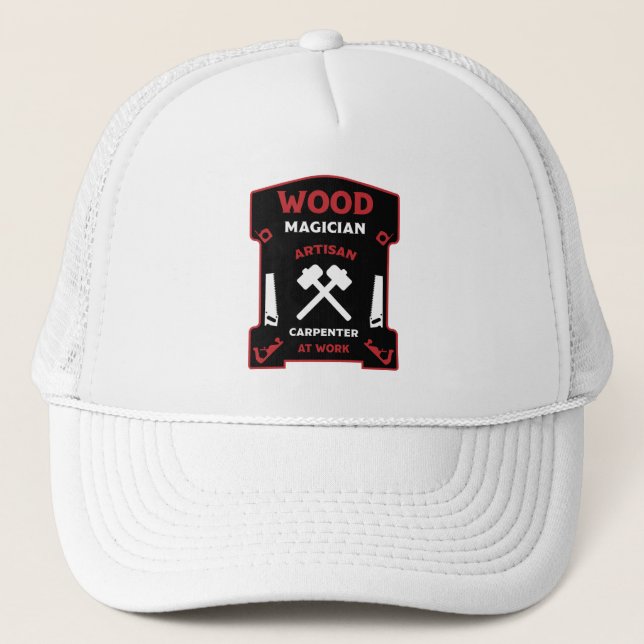 Carpenter Artisan Trucker Hat (Front)