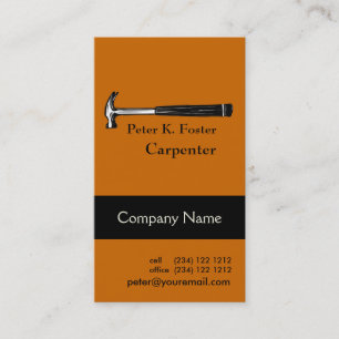 Carpenter Business Card