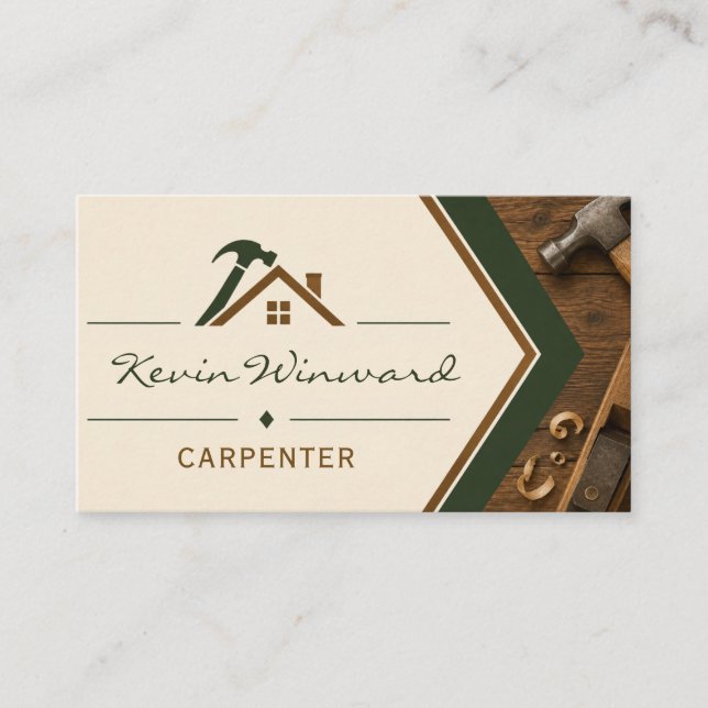 Carpenter Business Card (Front)