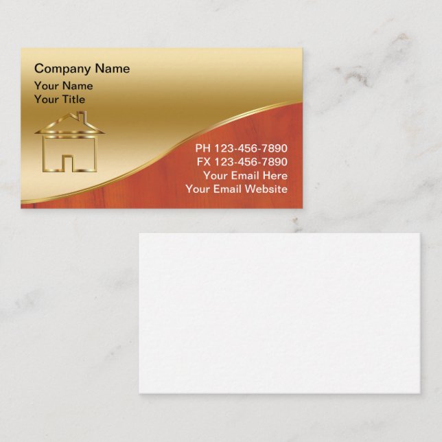 Carpenter Business Cards (Front/Back)