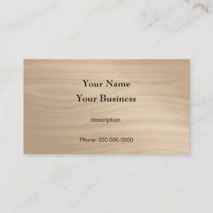Carpenter Construction Handyman Wood Grain Business Card