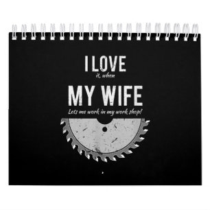 Carpenter Funny Wood Working Gift Christmas Calendar