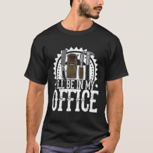 Carpenter joinery carpenter woodworker chainsaw pr T-Shirt