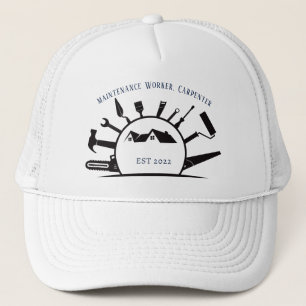 Carpenter, Maintenance Worker, Carpenter Trucker Hat