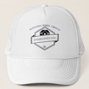 Carpenter, Maintenance Worker, Carpenter Trucker Hat