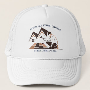 Carpenter, Maintenance Worker, Carpenter Trucker Hat