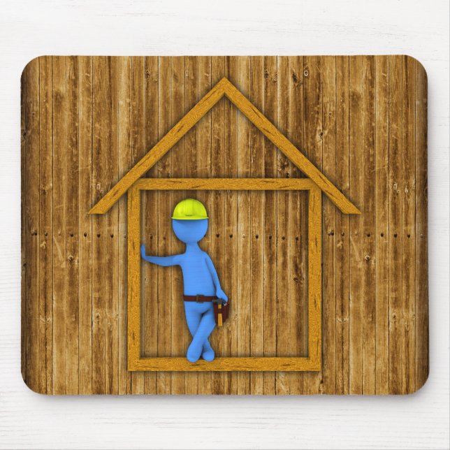 Carpenter Mouse Pad (Front)