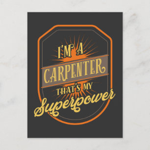 Carpenter Postcard