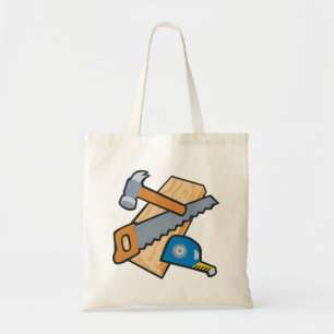 Carpenter Tools Tote Bag