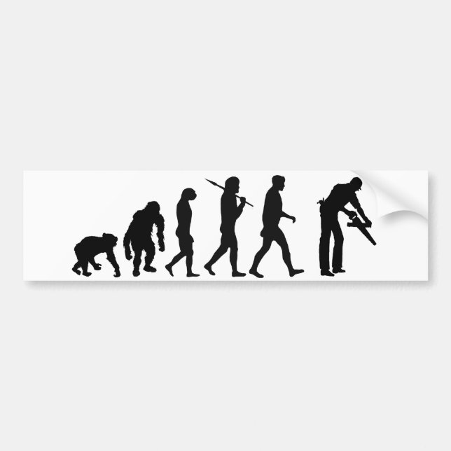 Carpenter woodworker set builder bumper sticker (Front)