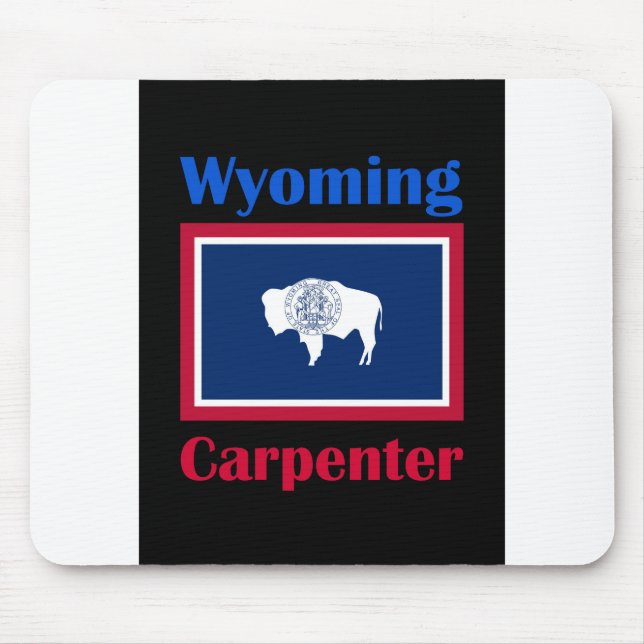 Carpenter Wyoming Mouse Pad (Front)