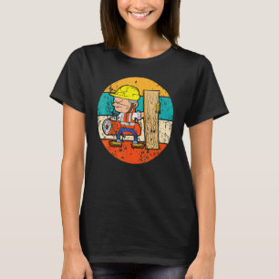 Carpenter's Carpenter's Vintage Retro Parquet Laye T-Shirt