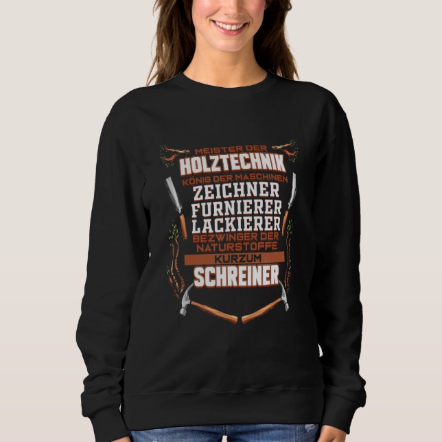 Carpenter's For Carpenters Master Carpenter Sweatshirt (Front)