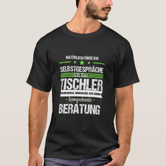 Carpenter's Master Craft Profession Saying T-Shirt (Front)