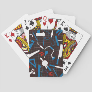 Carpenters Tools, Woodworking Playing Cards
