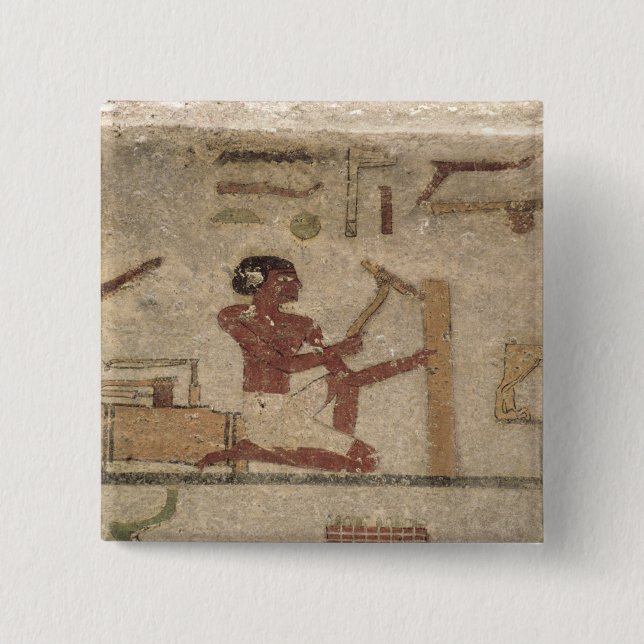 Carpenter's Workshop 15 Cm Square Badge (Front)