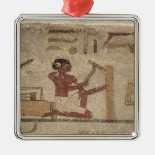 Carpenter's Workshop Metal Tree Decoration