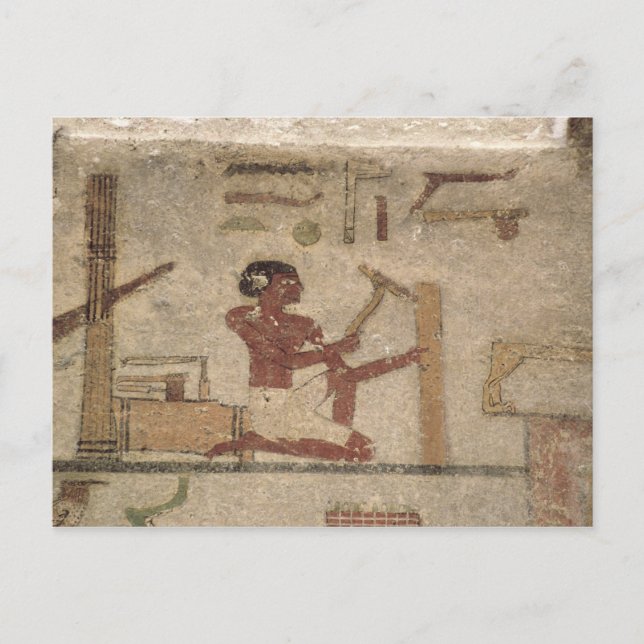 Carpenter's Workshop Postcard (Front)